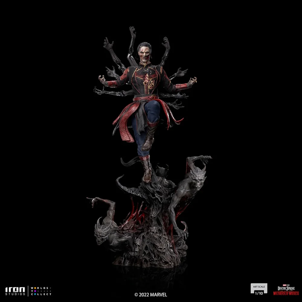Iron Studios Doctor Strange in The Multiverse of Madness Dead Defender Strange Art Scale 1/10 Statue Bild 1