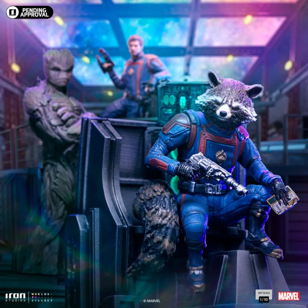 Iron Studios Guardians of the Galaxy Vol.3 Rocket BDS Art Scale 1/10 Statue Bild 1