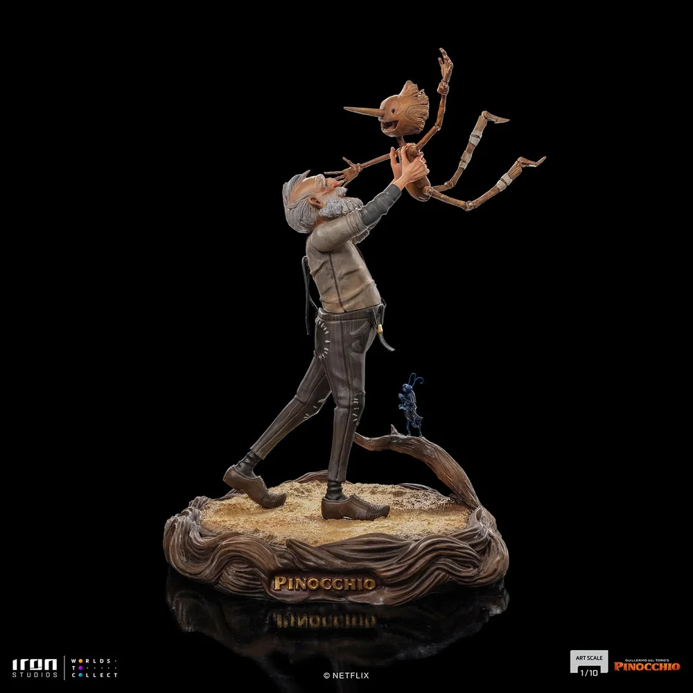 Iron Studios Pinocchio Geppetto & Pinocchio Art Scale 1/10 Statue Bild 1