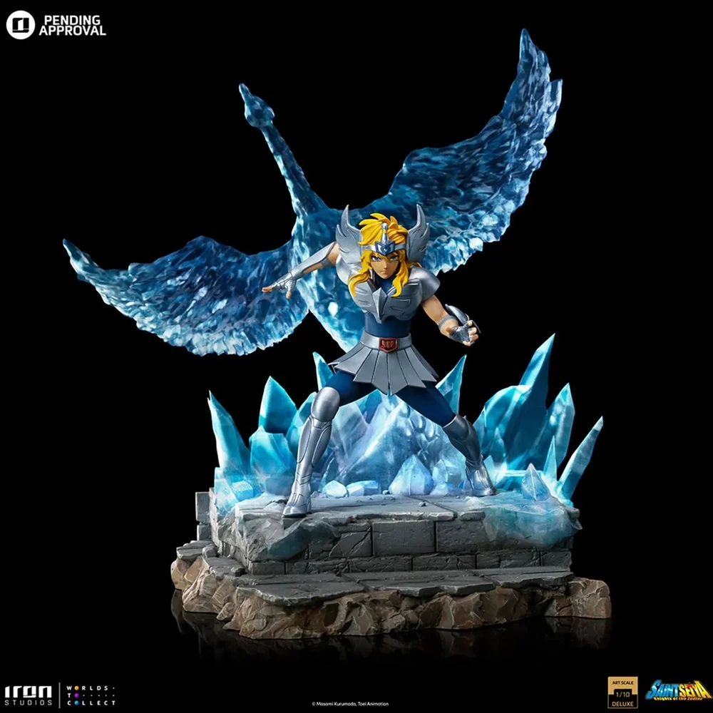 Iron Studios Saint Seiya Cygnus Hyoga Deluxe Art Scale 1/10 Statue Bild 1
