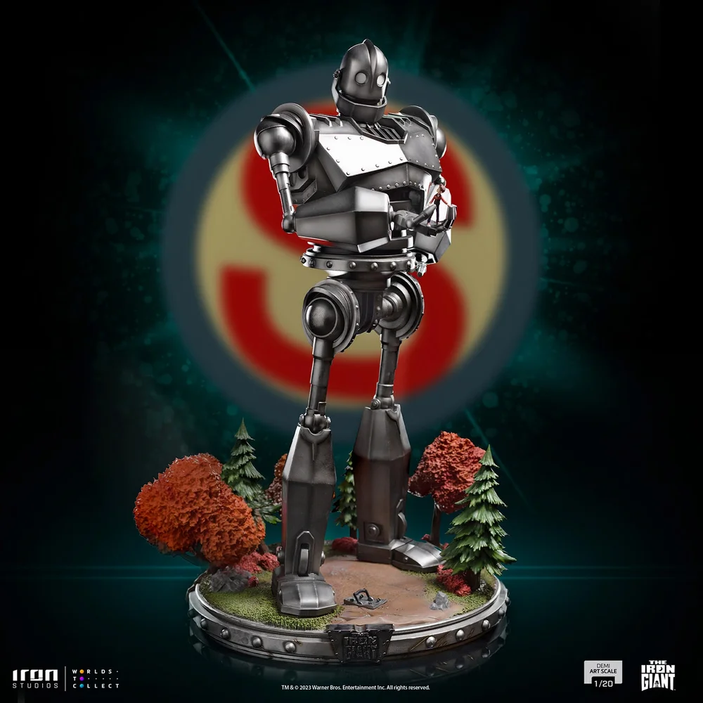Iron Studios Iron Giant & Hogarth Hughes Demi Scale 1/20 Statue Bild 1