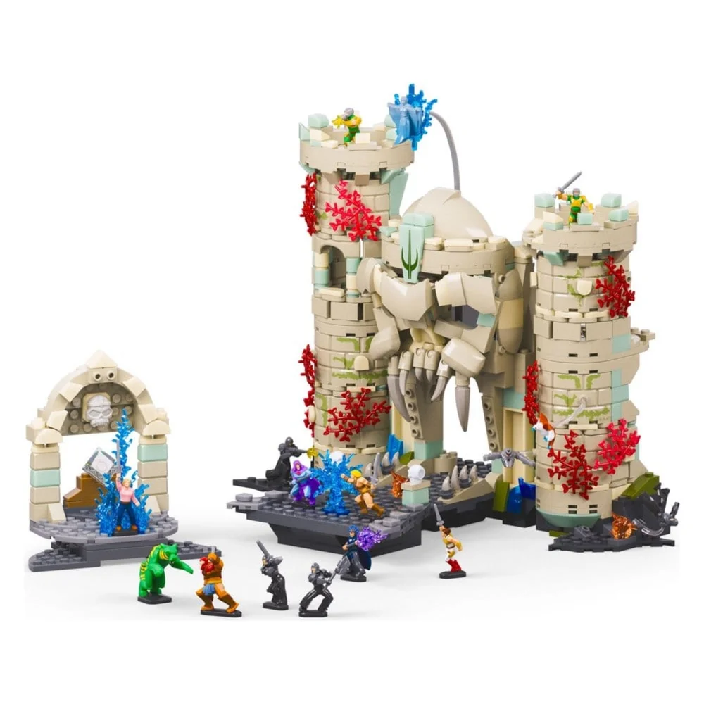 Masters of the Universe Mattel Brick Shop Construction Set Castle Grayskull Bild 1