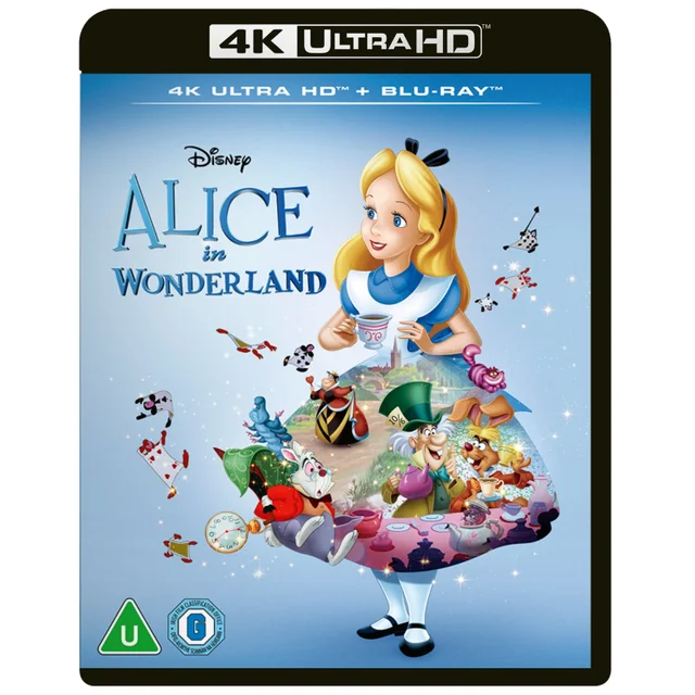Disney's Alice In Wonderland 4K Ultra HD & Blu-ray