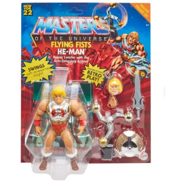 Masters of the Universe Origins Flying Fists He-Man Action Figure