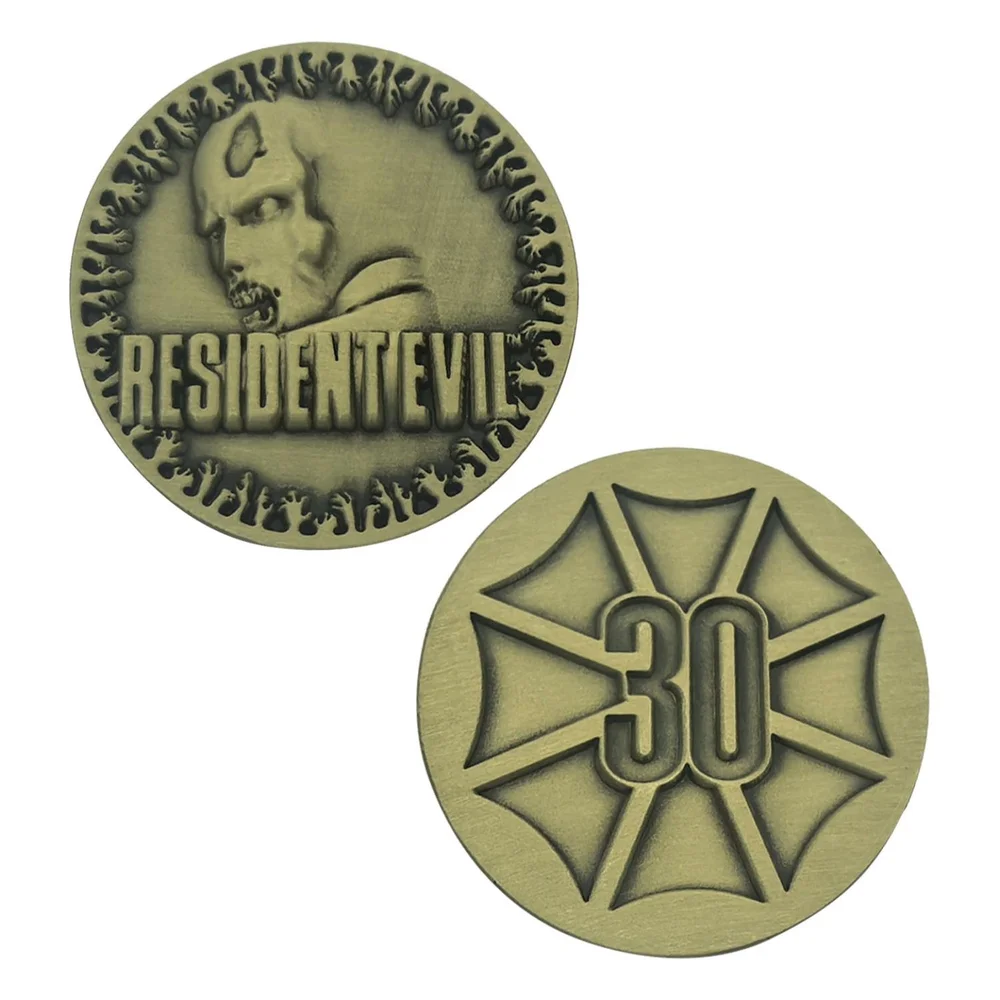 Resident Evil – 30th Anniversary Presentation Coin - Antique Brass Edition Bild 1