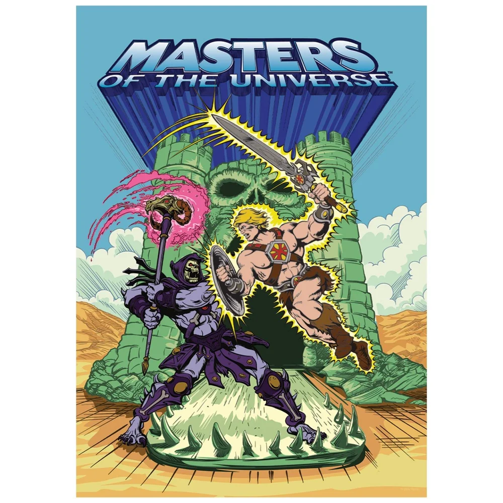 Masters of the Universe™ - Limited Edition He-Man™ & Skeletor™ Art Print Bild 1