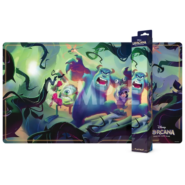 Disney Lorcana Trading Card Game Attack of the Vine! Monsters Inc Playmat