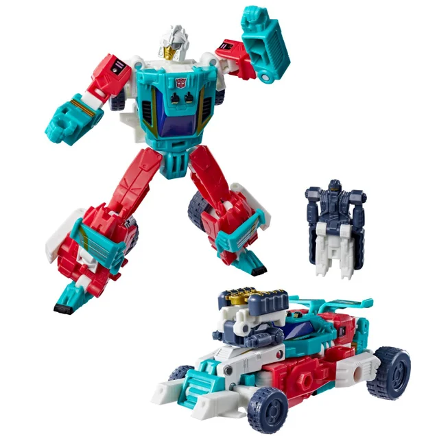 Transformers Age of the Primes Autobot Joyride, Deluxe Class 13 cm Converting Action Figure, Robot Toys for Ages 8+