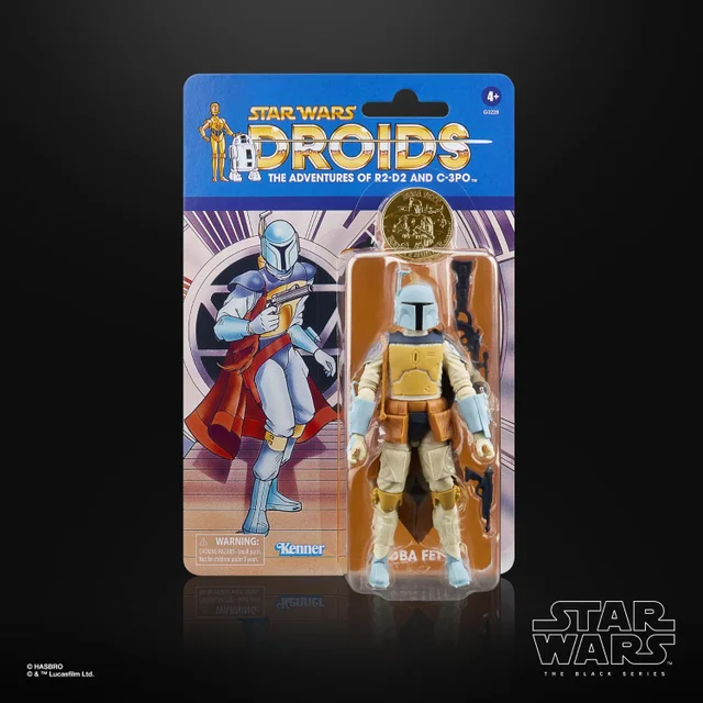 Star Wars The Black Series Boba Fett, Star Wars: Droids Premium Collectible 15 cm Action Figure