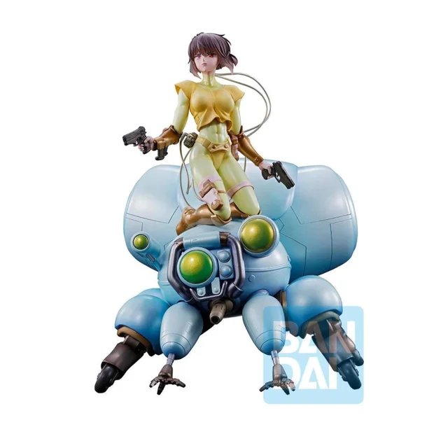 Ichibansho Figure Motoko Kusanagi & Fuchikoma Another Ver. (The Ghost in the Shell) - Bandai