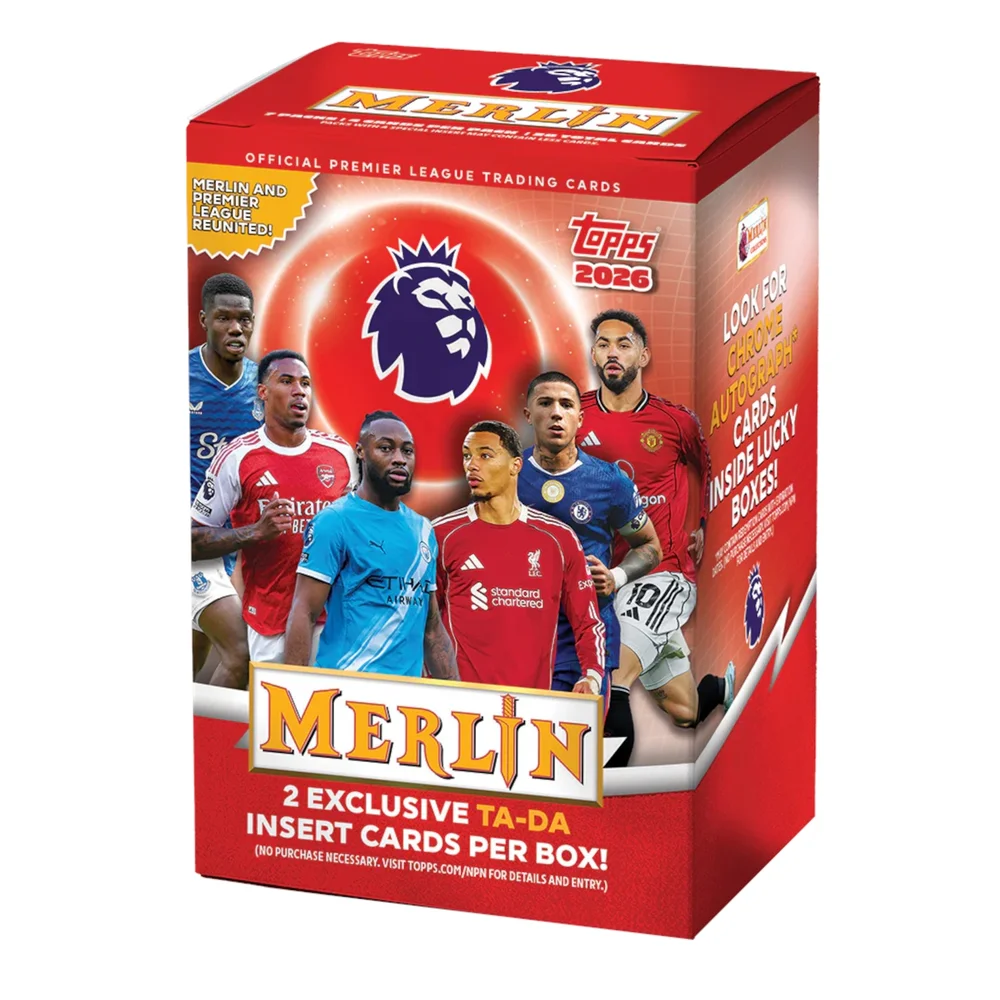 Topps Merlin Premier League Value Box 2026 Bild 1