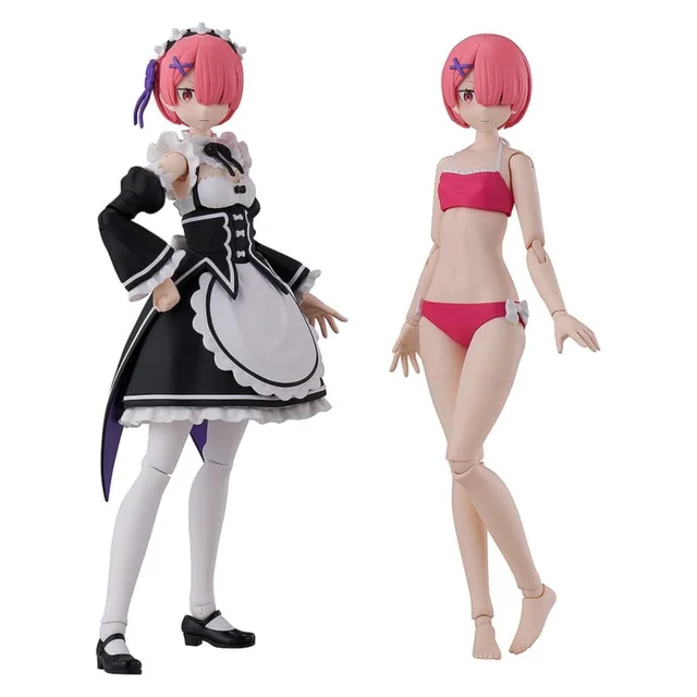 Re:ZERO -Starting Life in Another World- Kadokawa Plastic Model Series Plastic Model Kit Ram DX Ver. 16 cm