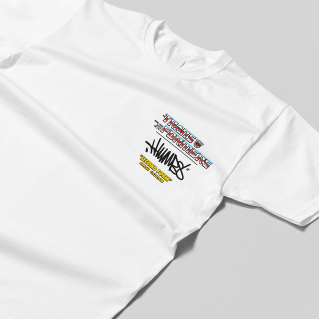 Transformers x THUMBS Mainframe T-Shirt White