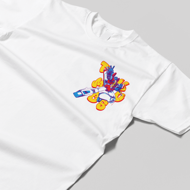 Transformers x THUMBS Starscream Aerosol T-Shirt White