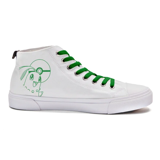 Pokemon Chikorita Green Manga Panel High Top