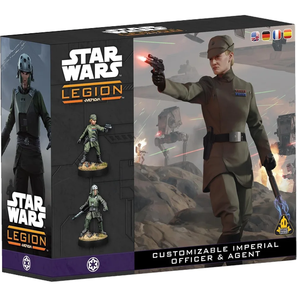 Star Wars: Legion Customisable Imperial Officer & Agent Miniatures Expansion Bild 1