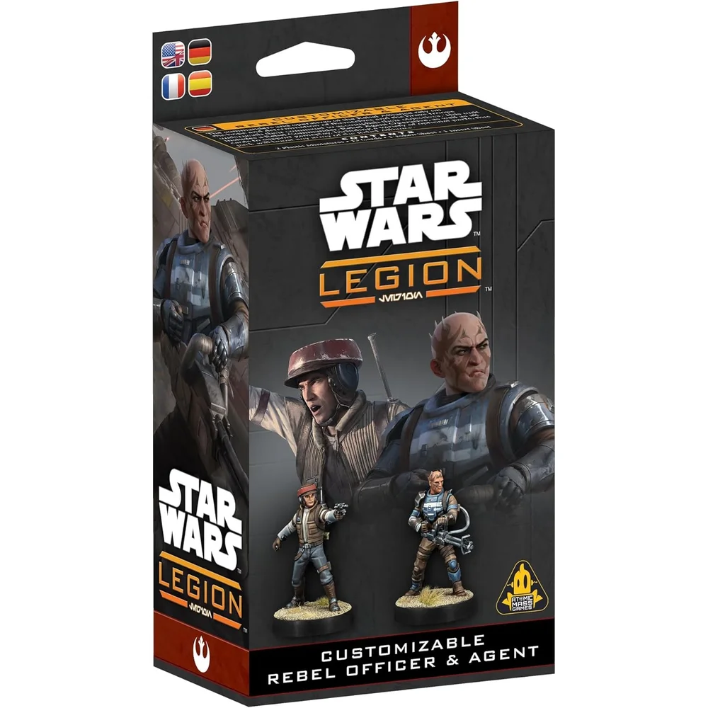 Star Wars: Legion Customisable Rebel Officer & Agent Miniatures Expansion Bild 1