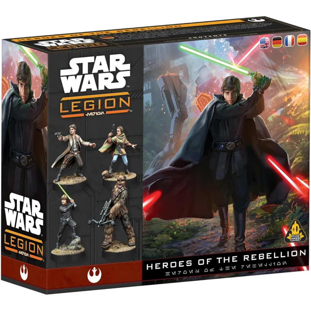 Star Wars: Legion Heroes of the Rebellion Character Pack Miniatures Expansion Bild 1