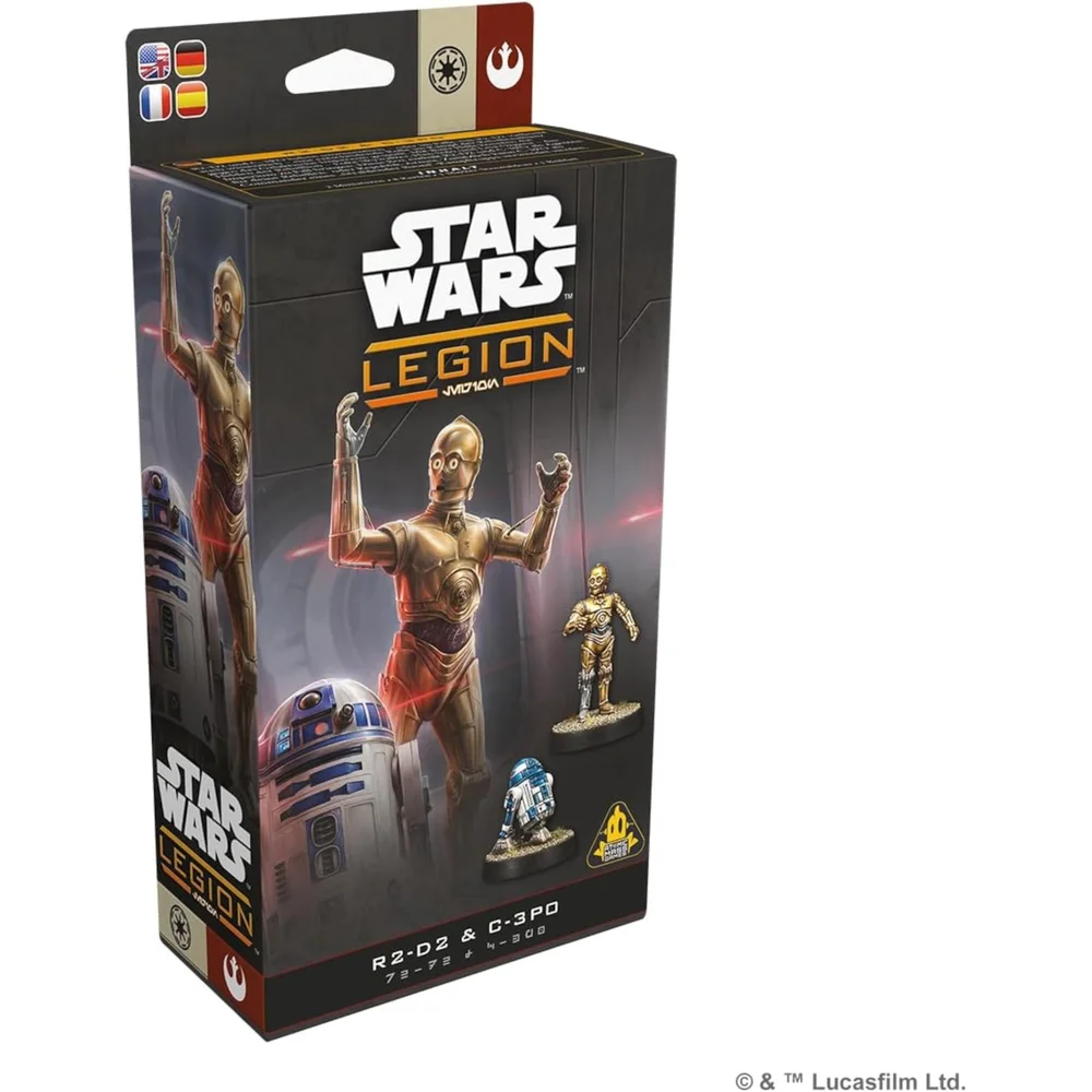 Star Wars: Legion R2D2 & C3P0 Operative Miniatures Expansion Bild 1