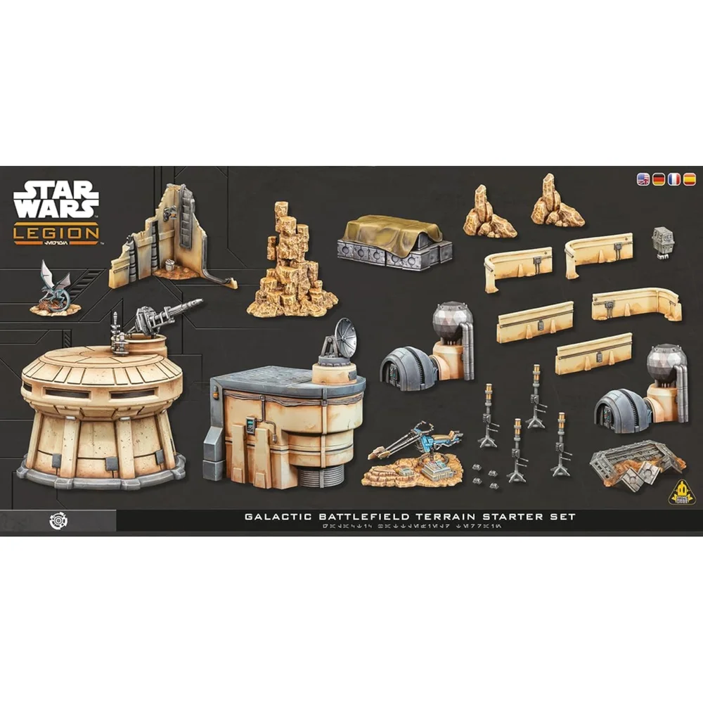 Star Wars: Legion Galactic Battlefield Terrain Starter Set Miniatures Expansion Bild 1