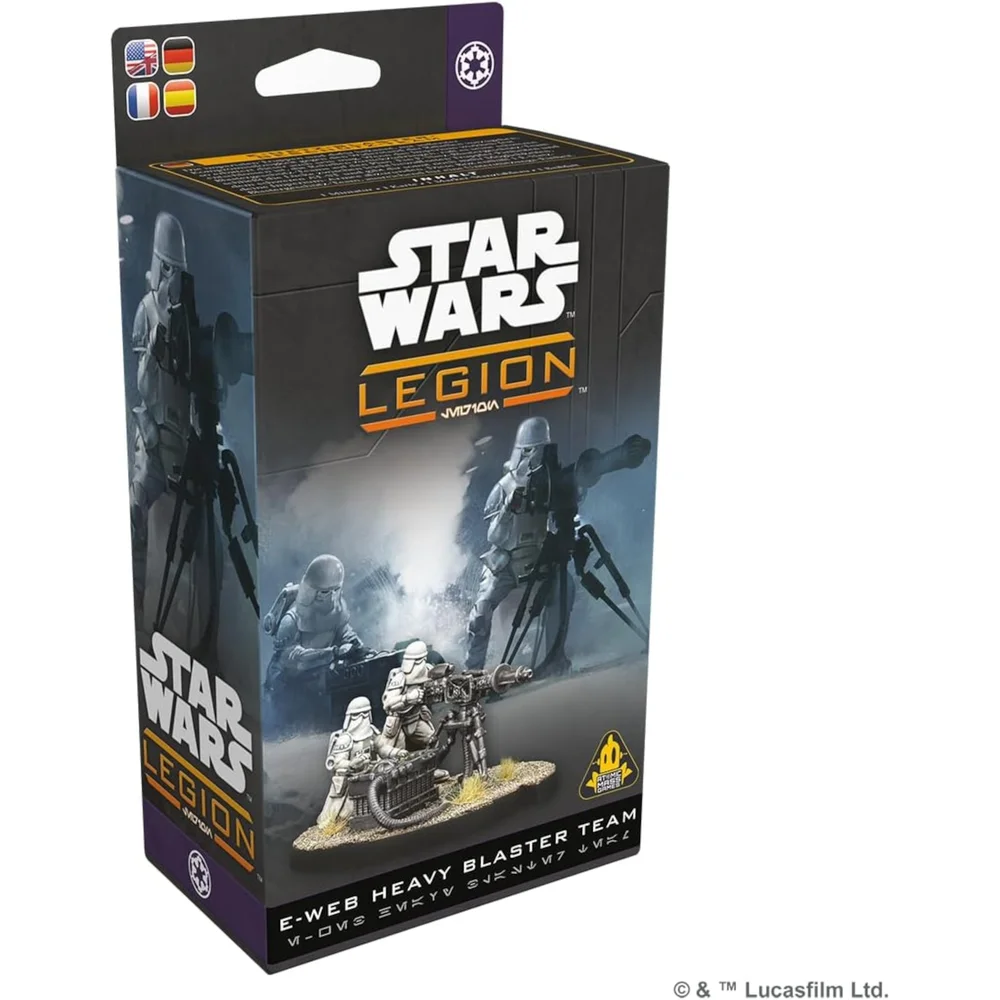 Star Wars: Legion E Web Heavy Blaster Team Miniatures Expansion Bild 1