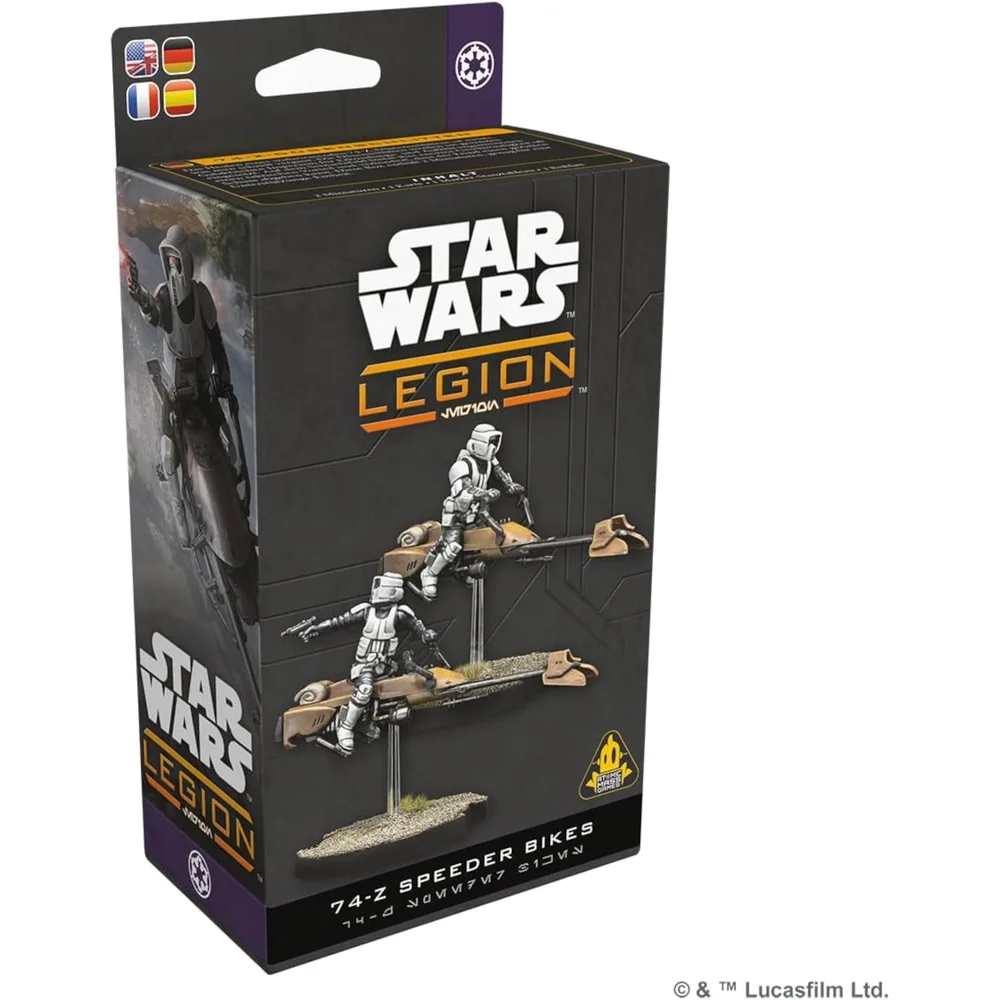 Star Wars: Legion 74 Z Speeder Bike Unit Expansion Miniatures Expansion Bild 1
