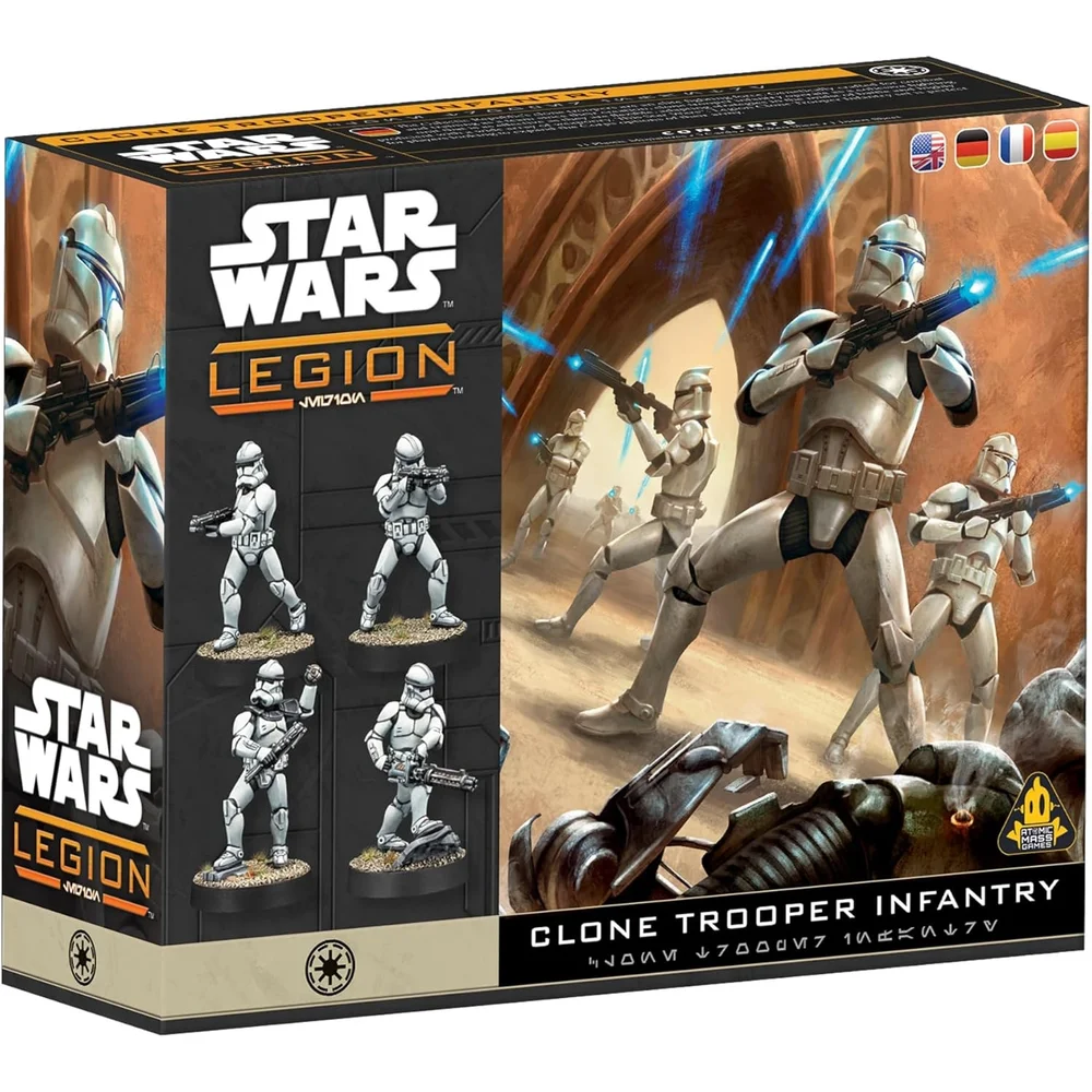 Star Wars: Legion Clone Troopers Infantry Miniatures Expansion Bild 1