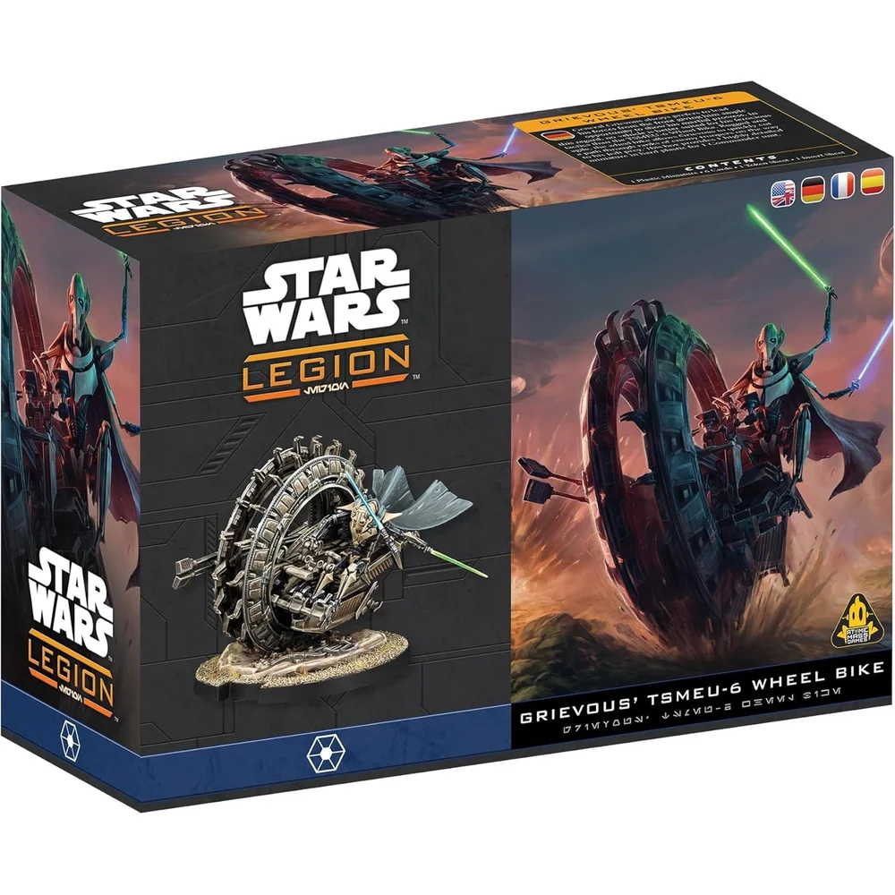 Star Wars: Legion General Grievous' TSMEU 6 Wheel Bike Miniatures Expansion Bild 1