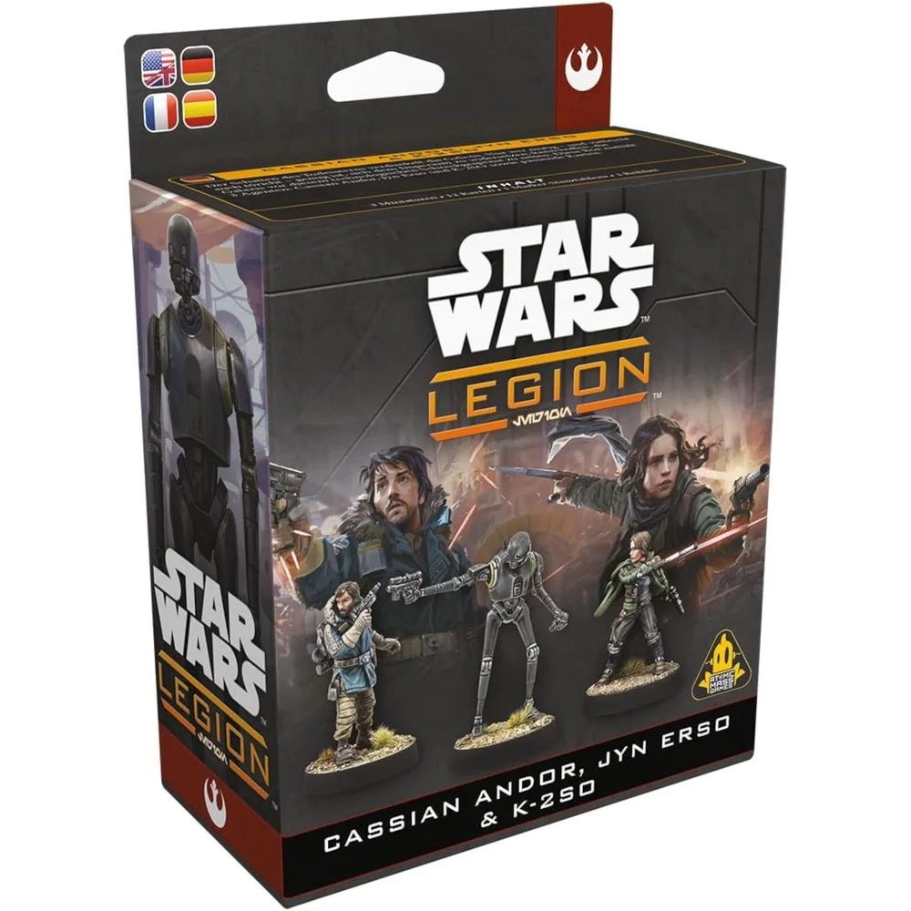 Star Wars: Legion Cassian Andor & Jyn Erso & K2SO Miniatures Expansion Bild 1