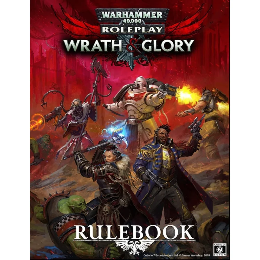 Warhammer 40000 RPG Game Wrath & Glory Core Rulebook Bild 1