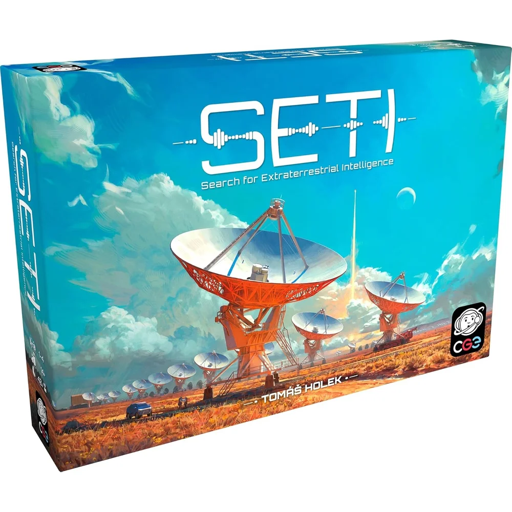SETI: Search for Extraterrestrial Intelligence Strategy Board Game Bild 1