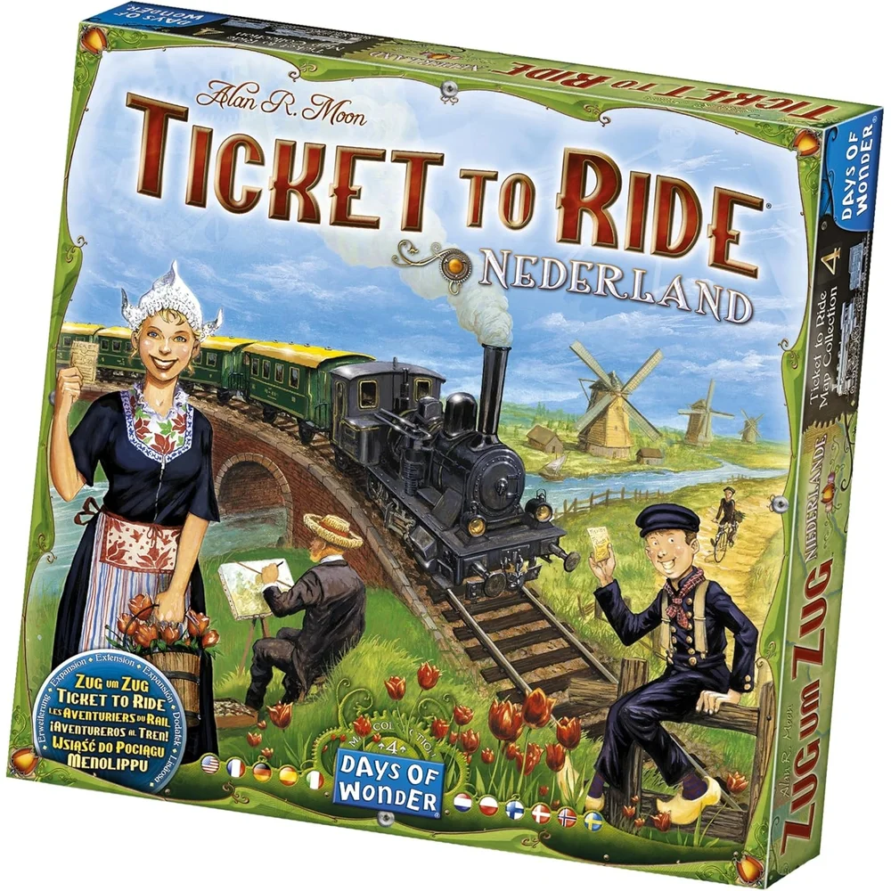 Ticket To Ride Family Board Game Nederlands Map Collection Expansion Bild 1