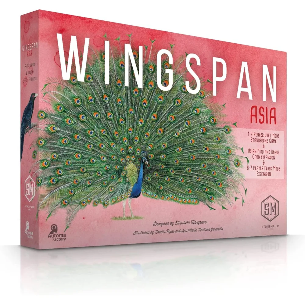 Wingspan: Asia Strategy Board Game Standalone Expansion Bild 1