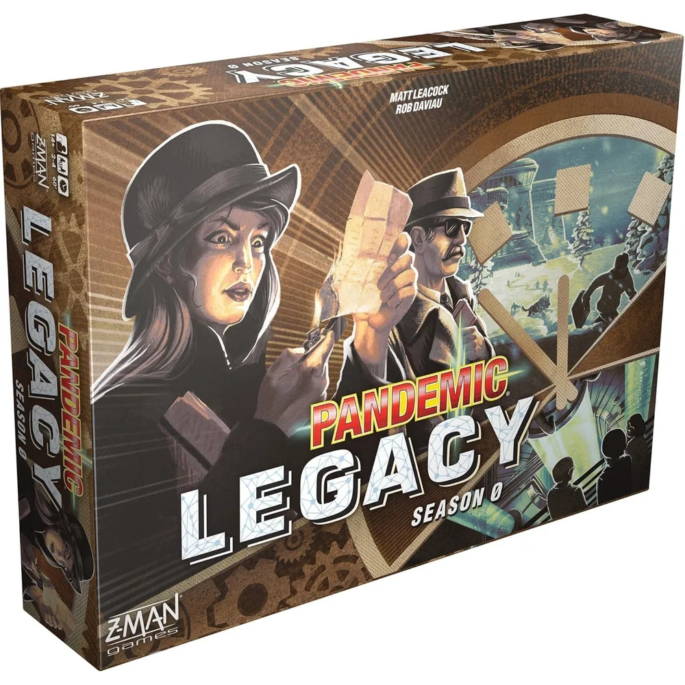 Pandemic Legacy Strategy Board Game Season Zero Bild 1