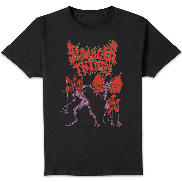 Stranger Things - Demobeasts T-Shirt Black