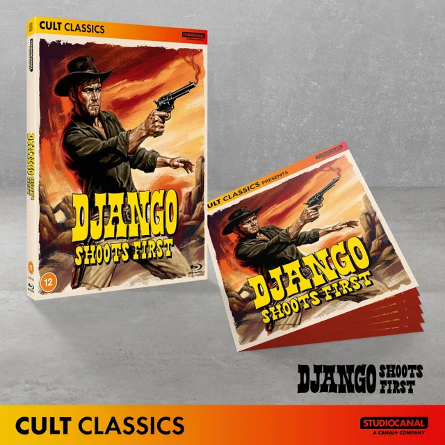 DJANGO SHOOTS FIRST BLU-RAY