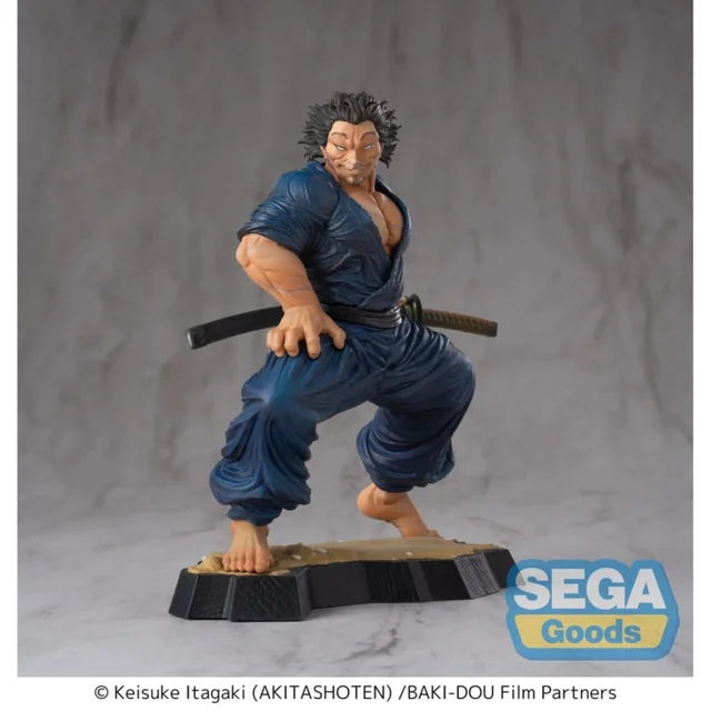 Baki-Dou Luminasta PVC Figure Musashi Miyamoto 17 cm