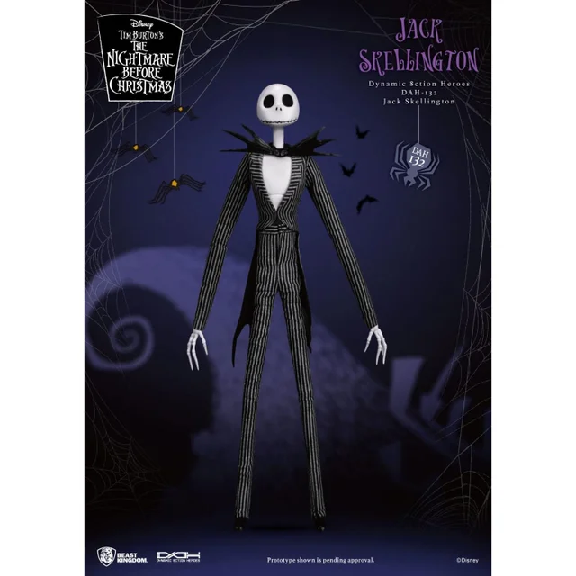 Beast Kingdom Nightmare before Christmas Dynamic 8ction Heroes Action Figure 1/9 Jack 21 cm