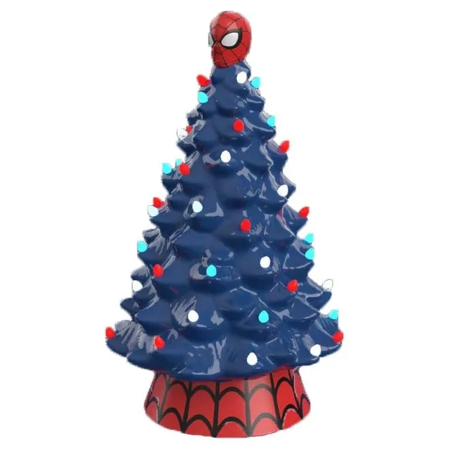 Marvel Ceramic Christmas Tree with Lights Spider-Man 23 cm