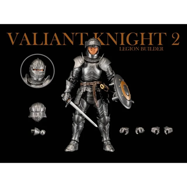 Mythic Legions: Reinforcement 3 Valiant Knight 2 Legion Builder Action Figure