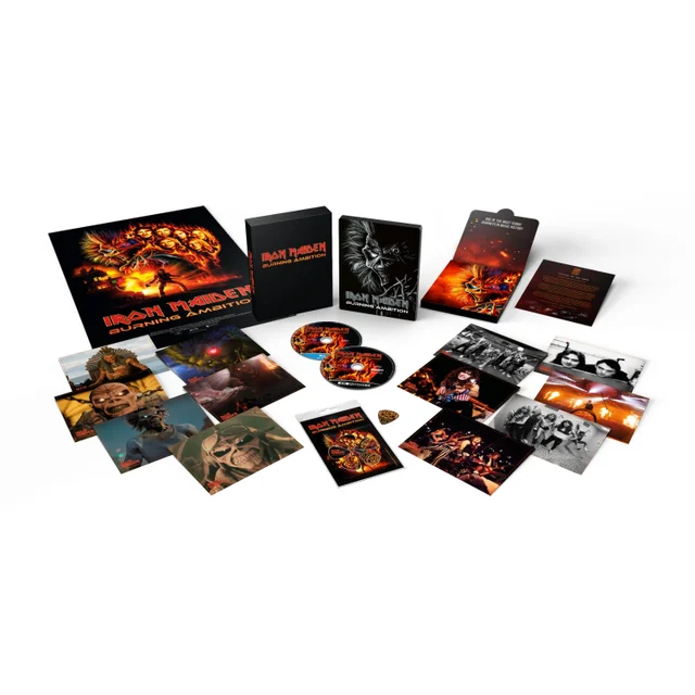 Iron Maiden: Burning Ambition Special Edition 4K UHD & Blu-Ray Steelbook