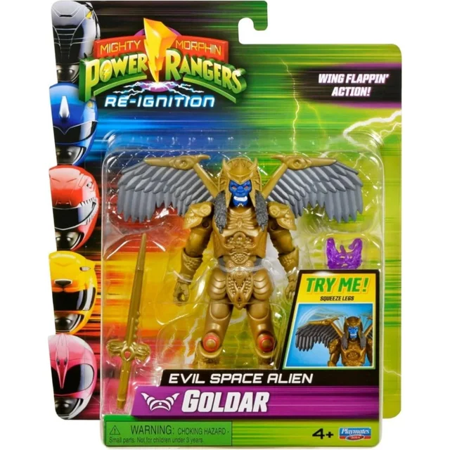 Power Rangers Evil Space Alien Action Figure Goldar 13 cm