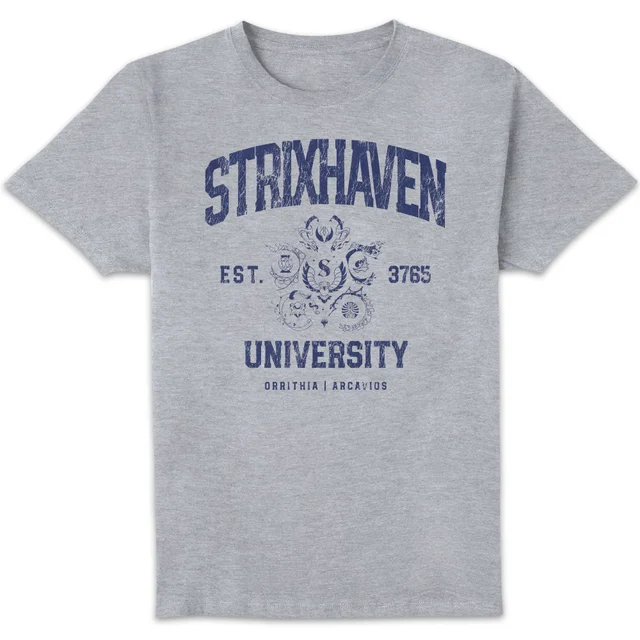 Magic the Gathering Strixhaven Crest T-Shirt Grey