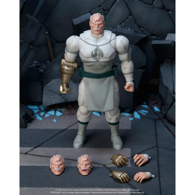 INVINCIBLE CONQUEST 6 INCH ACTION FIGURE - JADA TOYS