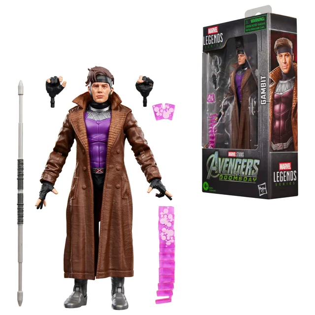 Marvel Legends Series Gambit, Marvel Studios' Avengers: Doomsday Film Collectible 15 cm X-Men Action Figure Gift
