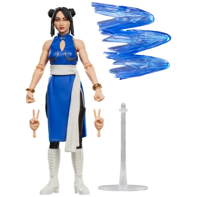 Street Fighter Chun-Li Action Figure, 15 cm Scale Collectible Toys for Adults and Kids 8+
