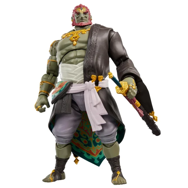 The Legend of Zelda Heroes of Hyrule Ganondorf: Tears of the Kingdom Deluxe Collectible 6 Inch Action Figure
