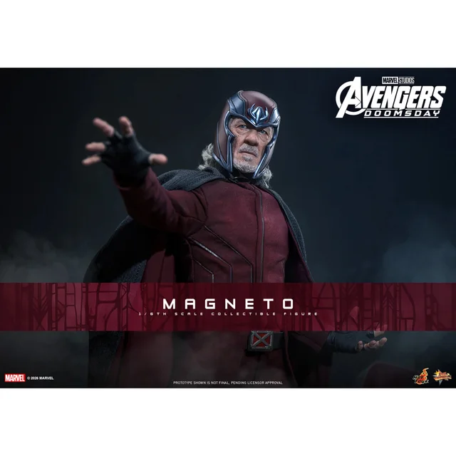 Hot Toys 1/6 Scale Avengers Doomsday Magneto Collectible Statue (30cm)
