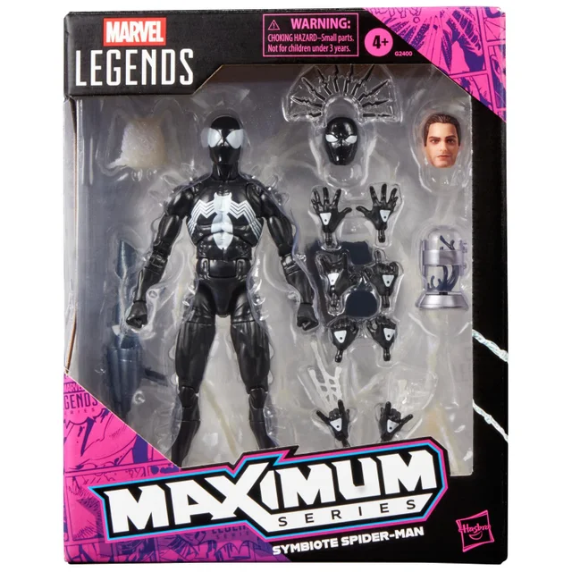 Marvel Legends Maximum Series Symbiote Spider-Man Action Figure