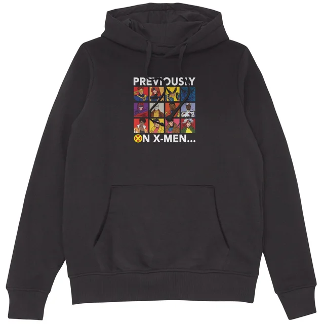 X-Men Previously On X-Men Hoodie Black